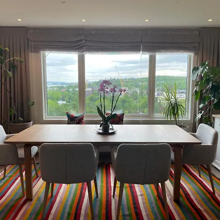 Modern And Cozy With An Outstanding View Вилла Аскер